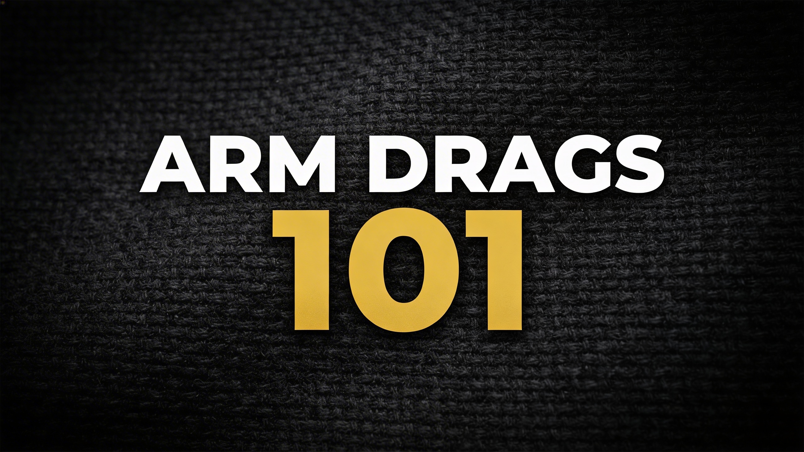 BJJ Arm Drags 101