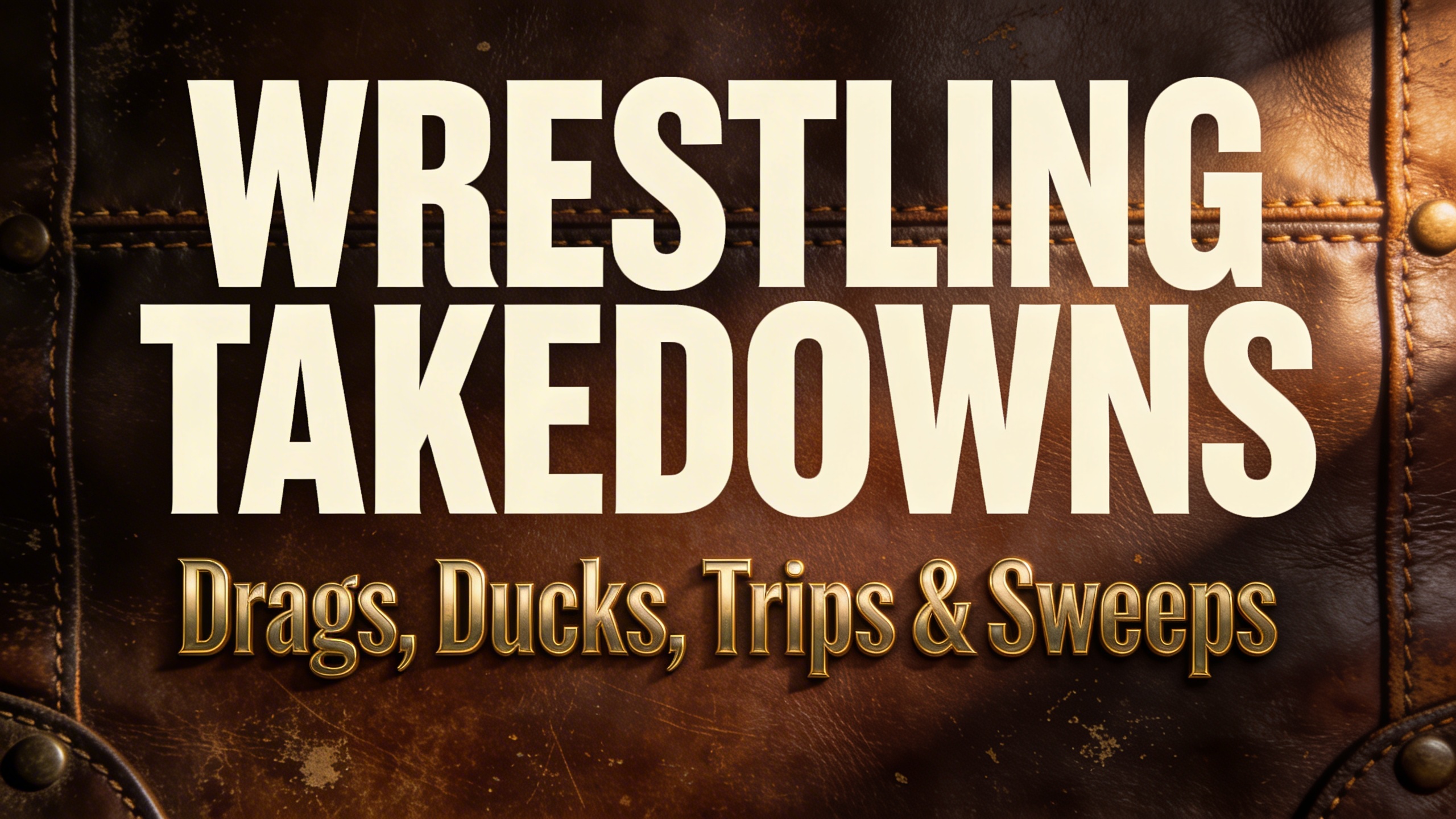 Wrestling Takedowns: Drags, Ducks, Trips & Sweeps